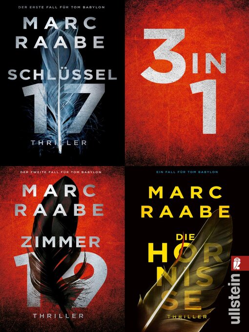 Title details for Die Tom Babylon-Serie 3 in 1 by Marc Raabe - Available